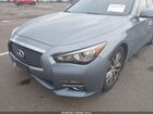 2017 Infiniti Q50 3.0t Premium Синий vin: JN1EV7AR4HM832803
