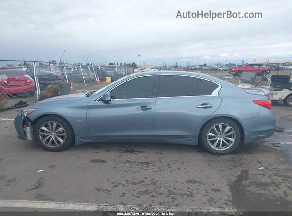 JN1EV7AR4HM832803 2017 INFINITI Q50 Синий Панорамный вид салона 360°