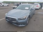 2017 Infiniti Q50 3.0t Premium Синий vin: JN1EV7AR4HM832803