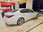 2018 Infiniti Q50 Luxe Серебряный vin: JN1EV7AR8JM445208