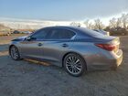 2018 Infiniti Q50 Luxe Gray vin: JN1EV7ARXJM435067