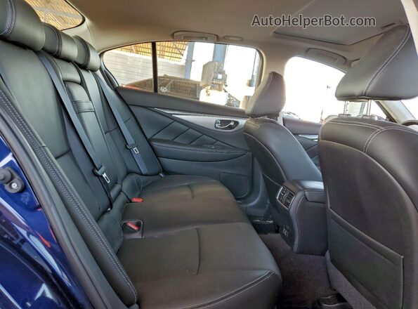 JN1EV7BP3RM600482 2024 INFINITI Q50 Синий Вид задних сидений