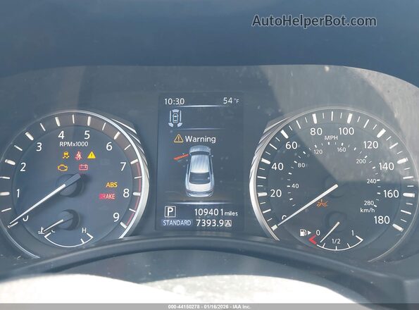JN1EV7BP4MM704102 2021 INFINITI Q50 Серый Вид задних сидений