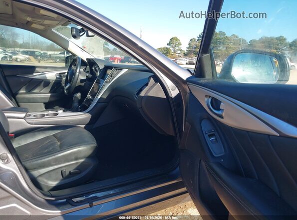 JN1EV7BP4MM704102 2021 INFINITI Q50 Серый Вид салона спереди