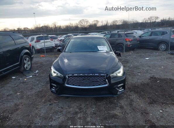 JN1EV7BR7NM341295 2022 INFINITI Q50 Черный Вид щитка приборов