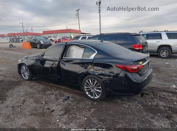 JN1EV7BR7NM341295 2022 INFINITI Q50 Черный Панорамный вид салона 360°