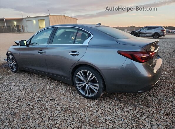 JN1EV7CPXMM702188 2021 INFINITI Q50 Серый Задняя левая четверть