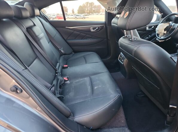 JN1EV7CPXMM702188 2021 INFINITI Q50 Серый Вид задних сидений
