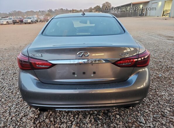 JN1EV7CPXMM702188 2021 INFINITI Q50 Серый Вид сзади