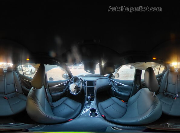 JN1EV7CPXMM702188 2021 INFINITI Q50 Серый Панорамный вид салона 360°