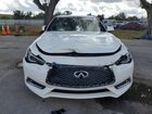 2018 Infiniti Q60 Luxe 300 White vin: JN1EV7EK3JM340895
