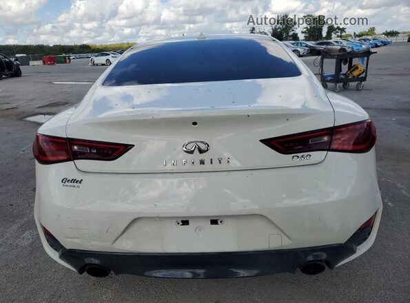 JN1EV7EK3JM340895 2018 INFINITI Q60 White Vista trasera