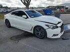 2018 Infiniti Q60 Luxe 300 White vin: JN1EV7EK3JM340895