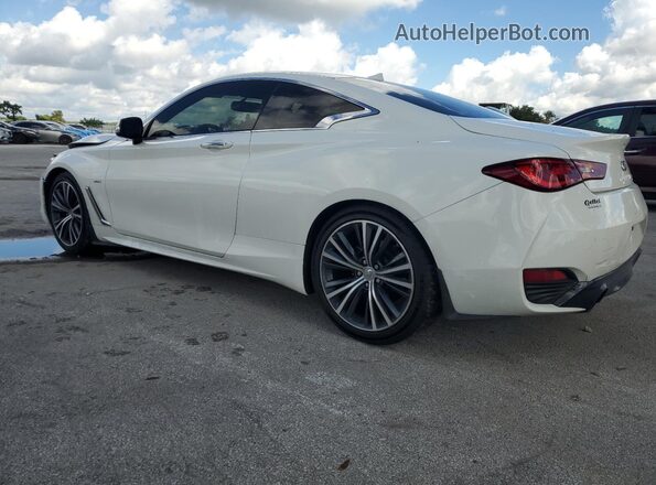JN1EV7EK3JM340895 2018 INFINITI Q60 White Trasero izquierdo