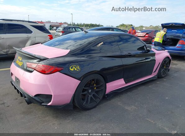 JN1EV7EL2JM390745 2018 INFINITI Q60 Черный Задняя правая четверть
