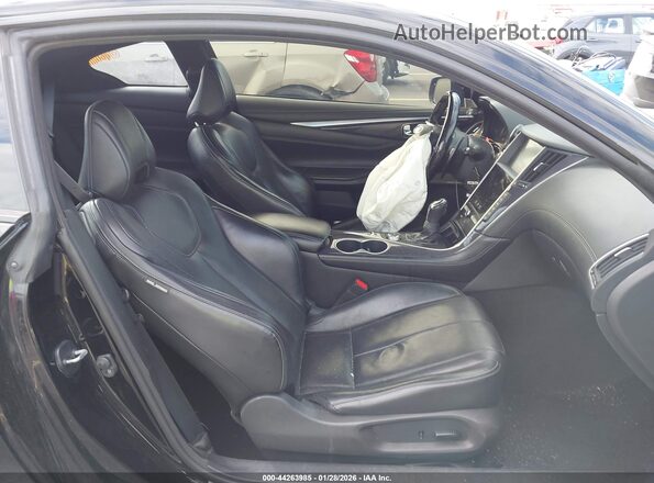 JN1EV7EL2JM390745 2018 INFINITI Q60 Черный Вид салона спереди