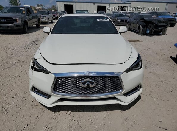 JN1EV7EL8HM552128 2017 INFINITI Q60 White Widok z przodu