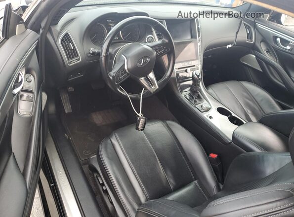 JN1EV7KK2MM410685 2021 INFINITI Q60 Black Widok deski rozdzielczej