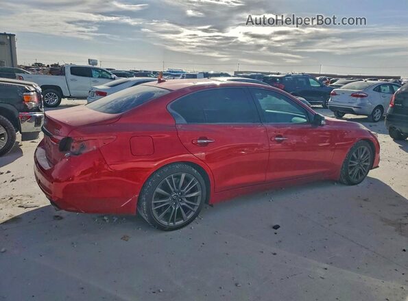 JN1FV7DP9NM370295 2022 INFINITI Q50 Red Trasero derecho