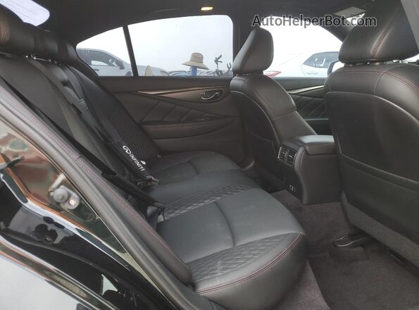 JN1FV7DPXPM570119 2023 INFINITI Q50 Черный Вид задних сидений