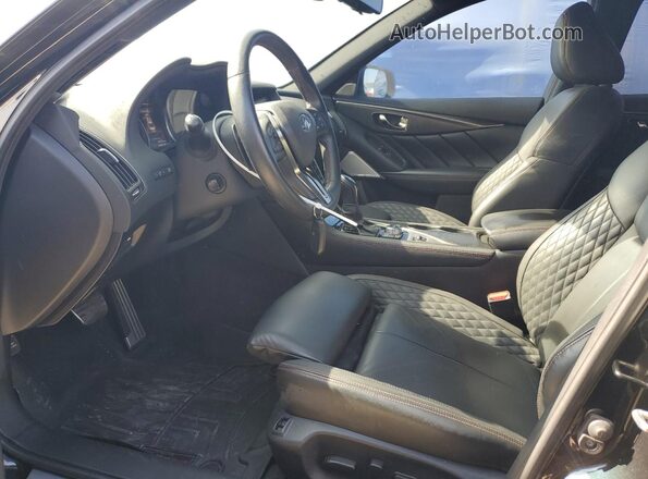 JN1FV7DPXPM570119 2023 INFINITI Q50 Черный Вид салона спереди