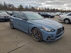 2023 Infiniti Q50 Red Sport 400 Blue vin: JN1FV7DR5PM590151