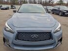 2023 Infiniti Q50 Red Sport 400 Blue vin: JN1FV7DR5PM590151