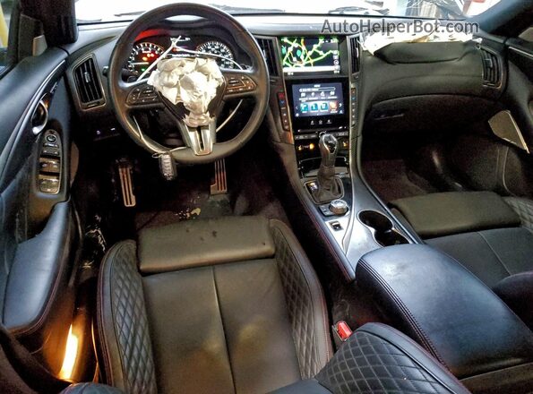 JN1FV7DR8PM590922 2023 INFINITI Q50 Black Vista del salpicadero