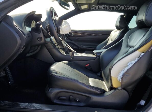 JN1FV7EK4LM400142 2020 INFINITI Q60 Белый Вид салона спереди