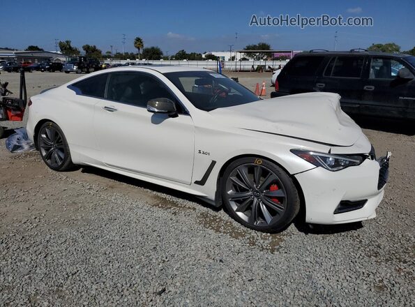 JN1FV7EK4LM400142 2020 INFINITI Q60 Белый Передняя правая четверть