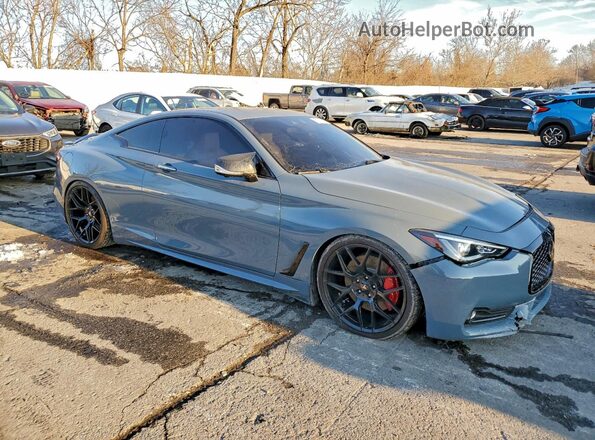 JN1FV7LK5MM530032 2021 INFINITI Q60 Gray Przód prawy
