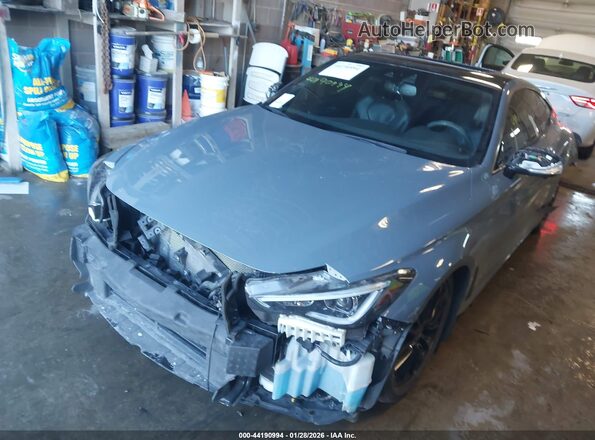 JN1FV7LL6NM680869 2022 INFINITI Q60 Серый Передняя левая четверть