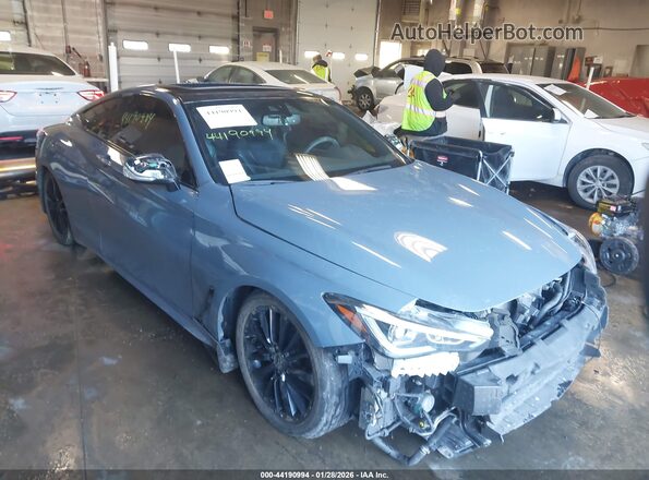 JN1FV7LL6NM680869 2022 INFINITI Q60 Серый Передняя правая четверть