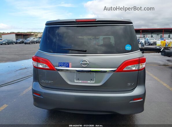 JN8AE2KP5H9165680 2017 NISSAN QUEST Серый 