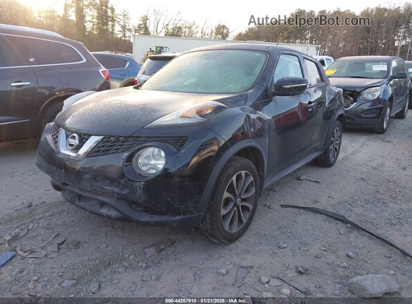 JN8AF5MV4HT752367 2017 NISSAN JUKE Black Առջևի ձախ երեք քառորդ տեսարան