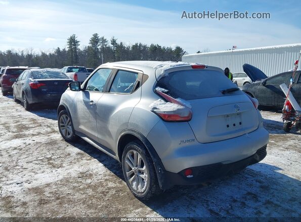 JN8AF5MV5HT750563 2017 NISSAN JUKE Серебряный Задняя левая четверть