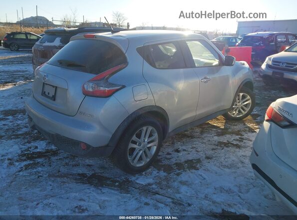 JN8AF5MVXGT651008 2016 NISSAN JUKE Silver Rear right