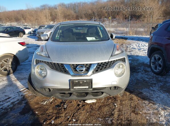 JN8AF5MVXGT651008 2016 NISSAN JUKE Silver Instrument cluster view