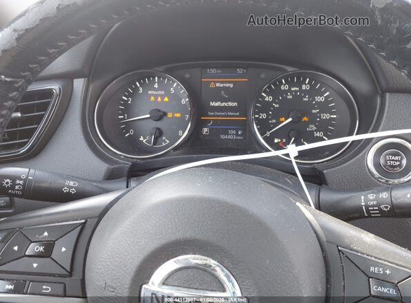 JN8AT2MT1LW009730 2020 NISSAN ROGUE Black Vista de los asientos traseros