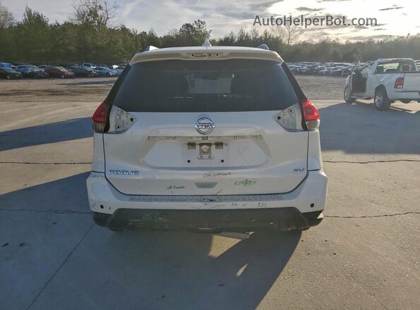 JN8AT2MT2KW254146 2019 NISSAN ROGUE White Вид ззаду