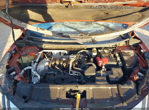 JN8AT3DC0MW107669 2021 NISSAN ROGUE Оранжевый Вид сзади