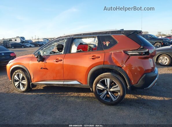 JN8AT3DC0MW107669 2021 NISSAN ROGUE Оранжевый Панорамный вид салона 360°