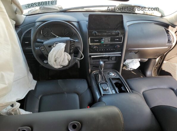 JN8AY2AC1P9181797 2023 NISSAN ARMADA White Widok deski rozdzielczej