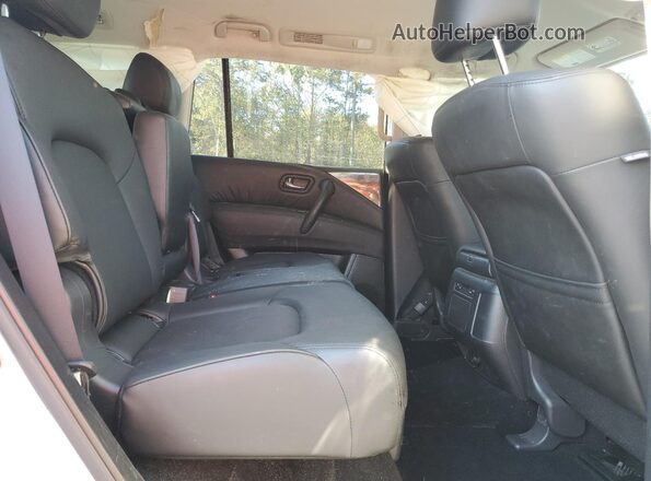 JN8AY2AC1P9181797 2023 NISSAN ARMADA White Widok wnętrza z tyłu