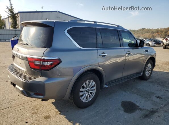 JN8AY2AC2N9161524 2022 NISSAN ARMADA Gray Rear right