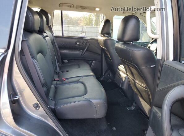 JN8AY2AC2N9161524 2022 NISSAN ARMADA Gray Rear interior view