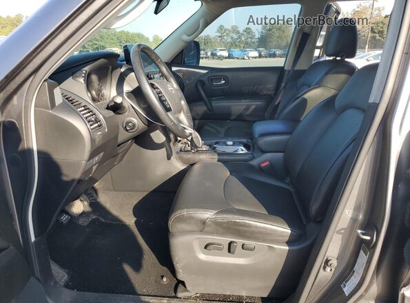 JN8AY2AC2N9161524 2022 NISSAN ARMADA Gray Front interior view