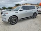 2021 Nissan Armada Sv Silver vin: JN8AY2AC7M9147066