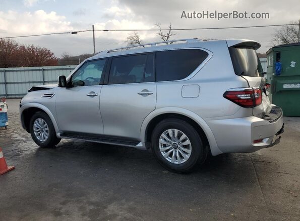 JN8AY2AD1R9709723 2024 NISSAN ARMADA Silver Tył lewy