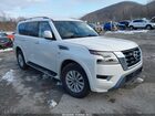 2022 Nissan Armada Sv 4wd White vin: JN8AY2ADXN9677445